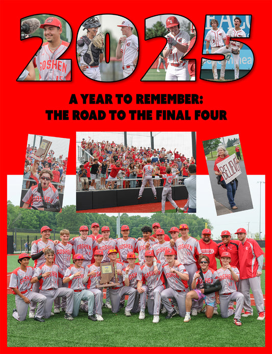 2025 Goshen RedHawk Baseball book