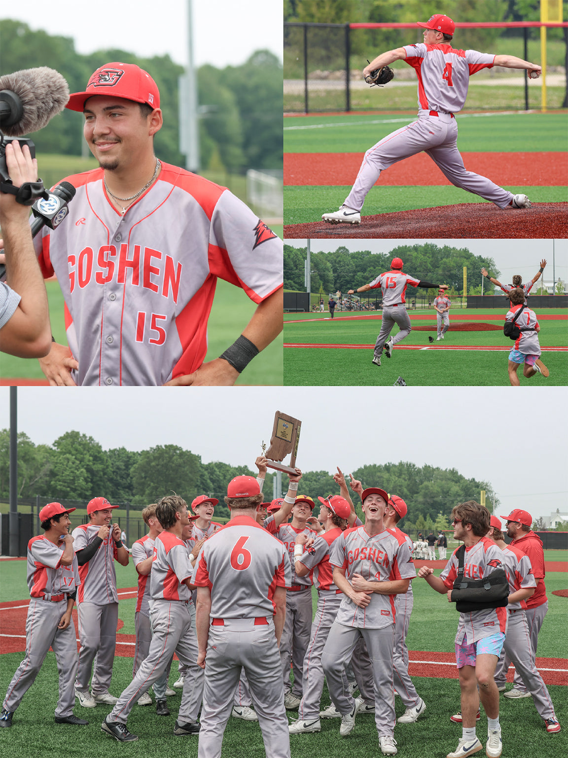 2025 Goshen RedHawk Baseball book